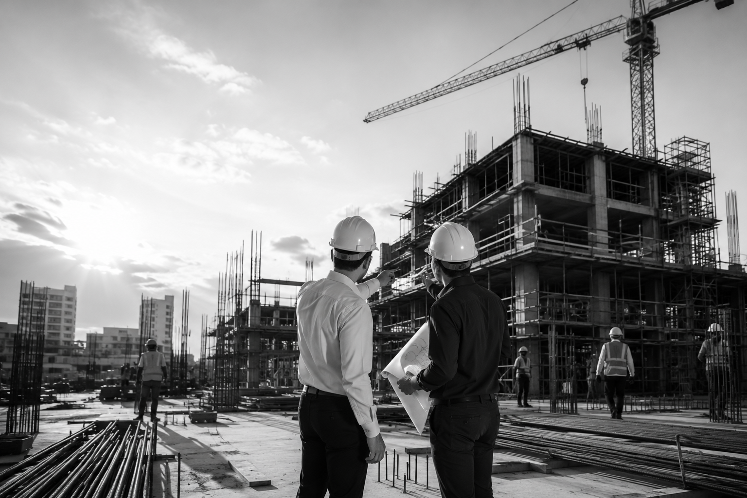 Construction site planning