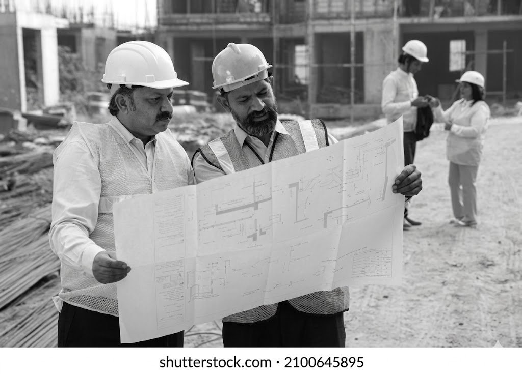 Commercial construction building